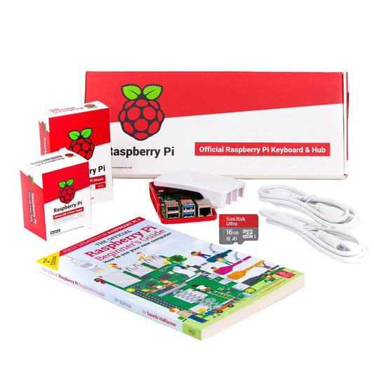Desktop Combo Kit for Raspberry Pi 4 Model B-Robocraze