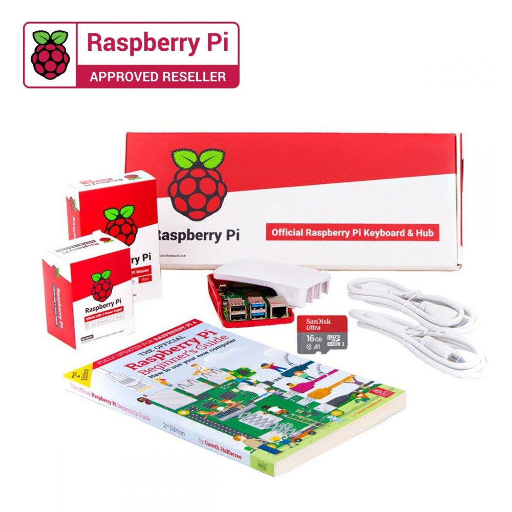Desktop Combo Kit for Raspberry Pi 4 Model B-Robocraze