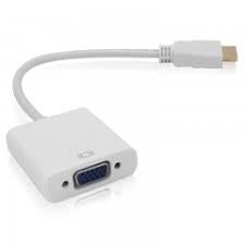 HDMI to VGA Converter with Audio - White – Versatile connector Raspberry Pi for VGA displays. -Robocraze