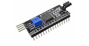 16x2 LCD I2C Interface Adapter – I2C adapter for 16x2 LCD, simplifies Arduino wiring - LCD Display - Robocraze