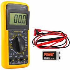 DT9205A Digital Multimeter – Advanced meter for precise electrical testing.-Digital Multimeter -Robocraze