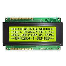 20x4 LCD Module (Green) - 20x4 green LCD for microcontrollers, Arduino & DIY electronics. -LCD Display -Robocraze