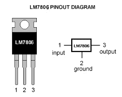 7806 Voltage Regulator IC – 7806 voltage regulator IC for stable 6V output - Robocraze