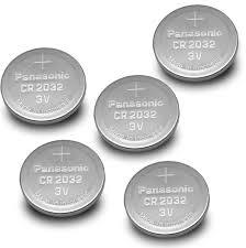3V CR2032 Lithium Coin Battery (Pack of 5)-Robocraze