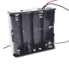 4 AA Battery Holder – 4x AA battery holder for Arduino, robotics & electronic circuits. -Battery Accessories -Robocraze
