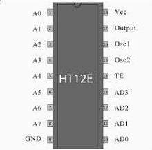 HT12E Encoder IC-Robocraze