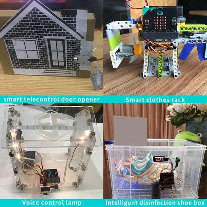 Smart Home Kit with sensors compatible with Micro:Bit by Elecfreaks-Robocraze