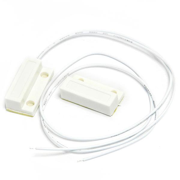 MC-38 Wired Magnetic Alarm Sensor – Secures doors & windows with magnetic detection.-Security Sensor -Robocraze