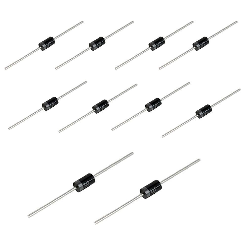 1N4007 Diode (10PC) – Rectifier diodes for AC-DC conversion. -Basic Components -Robocraze