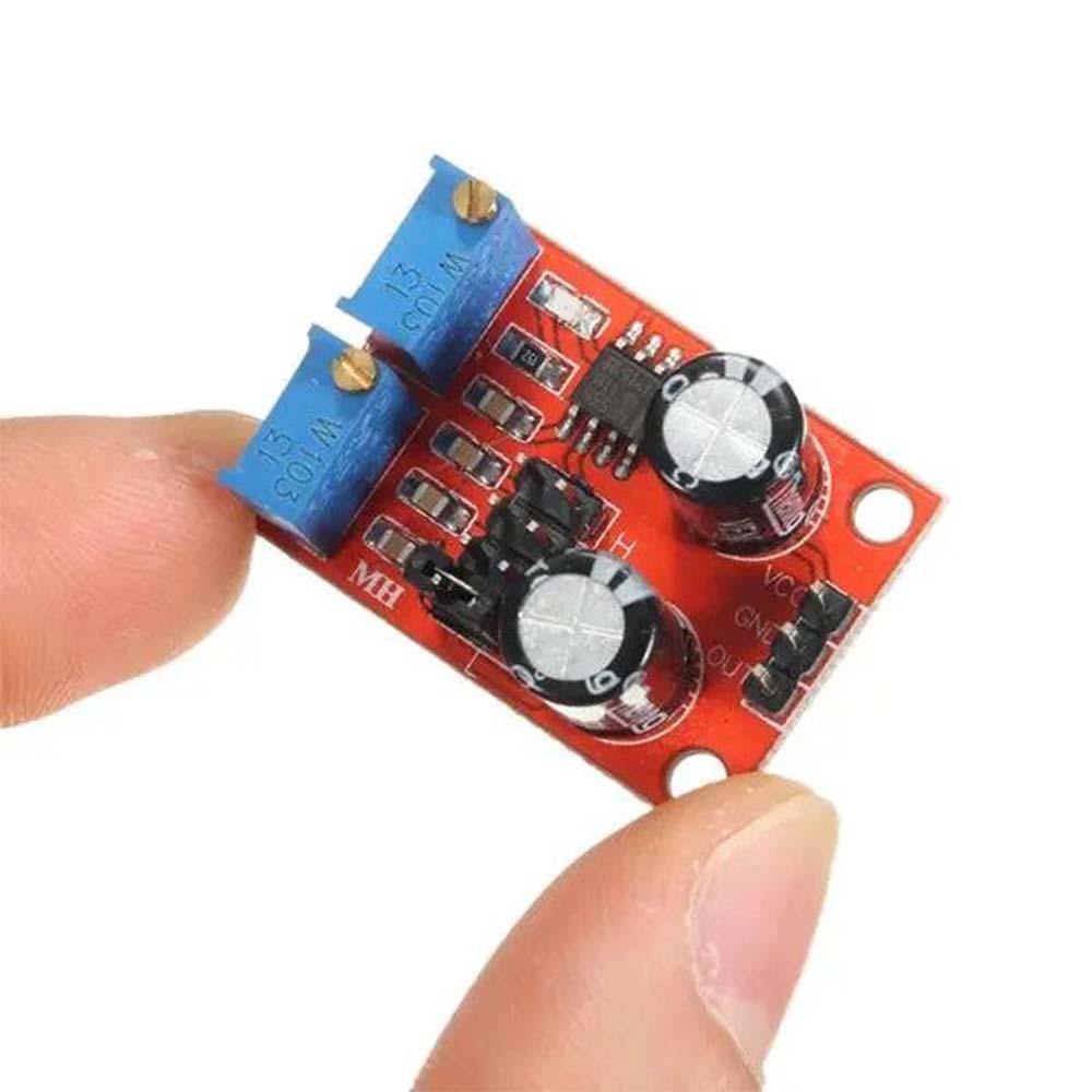 NE555 Pulse Frequency Duty Cycle Adjustable Module – NE555 relay for pulse control. -Relay Module -Robocraze
