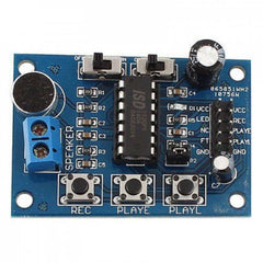 ISD1820 Sound Voice Board Recording Module – ISD1820-based voice recording and playback module. -Voice Module -Robocraze