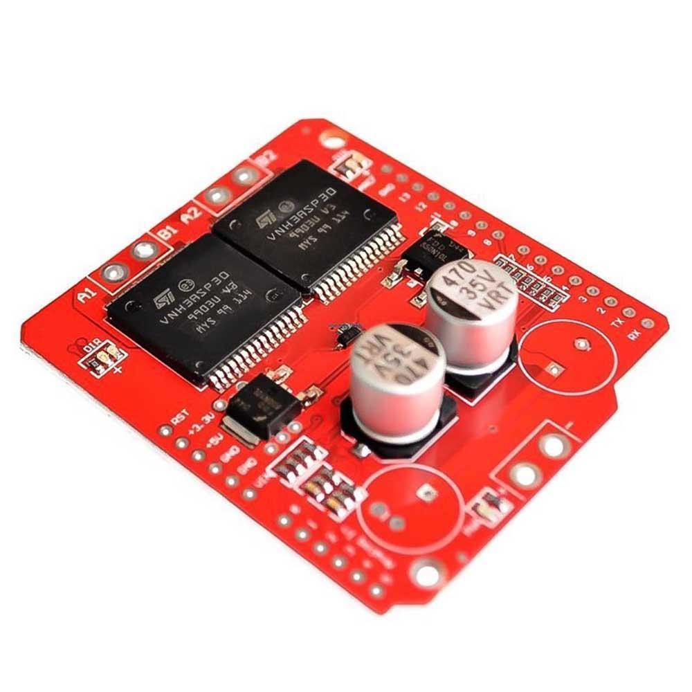 Dual Monster Moto Shield VNH3ASP30 – Powerful Arduino shields for high-current DC motor control. -Robocraze
