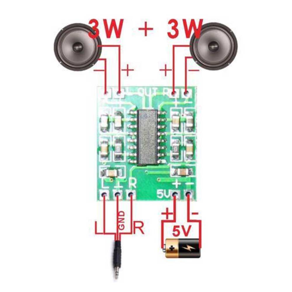 PAM8403 Digital Power Amplifier-Robocraze