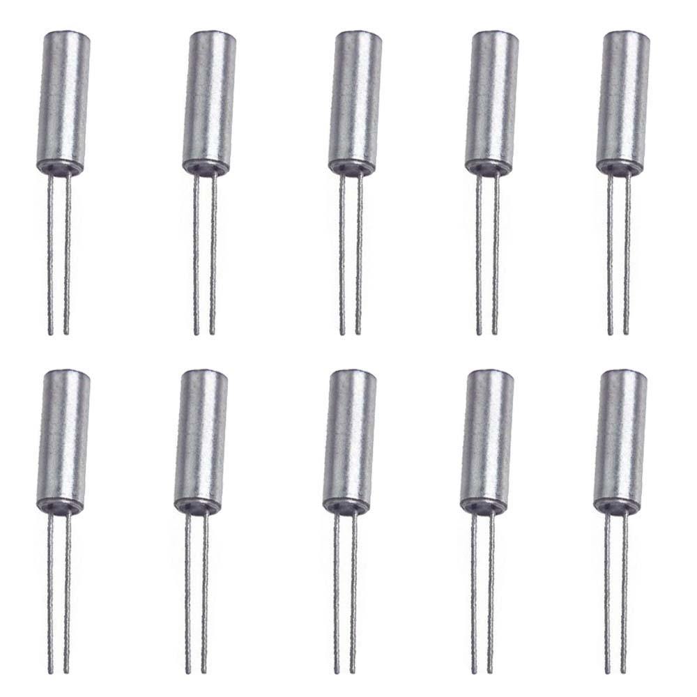 32.768KHz Crystal Oscillator (10PC) – Low-power oscillators for RTC modules. -Basic Components -Robocraze