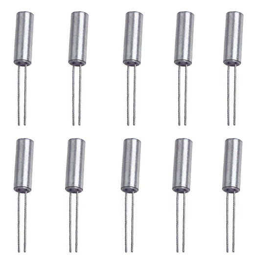 32.768KHz Crystal Oscillator (10PC) – Low-power oscillators for RTC modules. -Basic Components -Robocraze