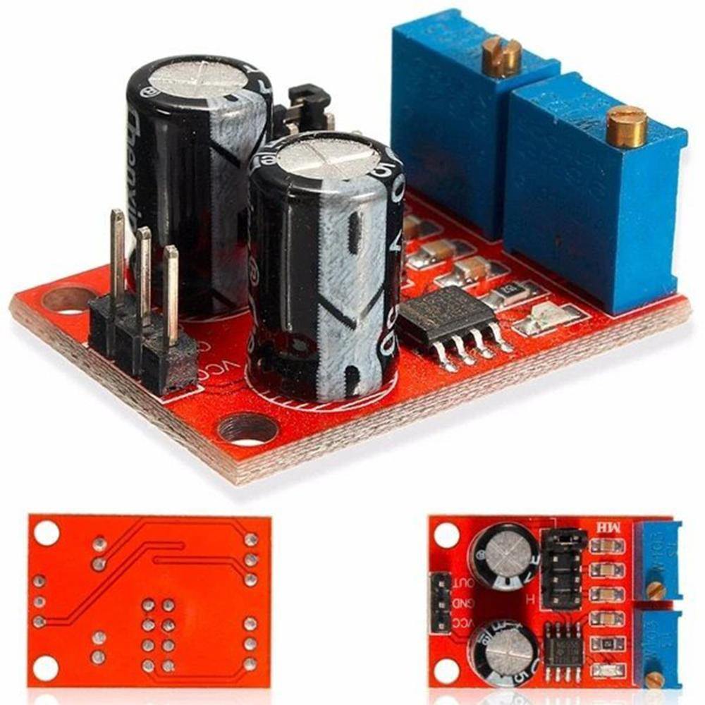 NE555 Pulse Frequency Duty Cycle Adjustable Module – NE555 relay for pulse control. -Relay Module -Robocraze