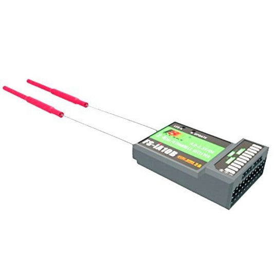 FlySky FS-iA10B 10CH Radio Receiver – FPV drone receiver for quadcopters. -Robocraze