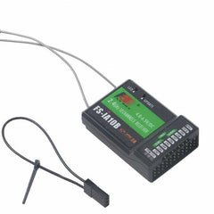 FlySky FS-iA10B 10CH Radio Receiver – FPV drone receiver for quadcopters. -Robocraze