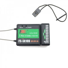 FlySky FS-iA10B 10CH Radio Receiver – FPV drone receiver for quadcopters. -Robocraze