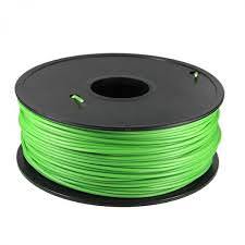 3mm 100g Green ABS Filament-Robocraze