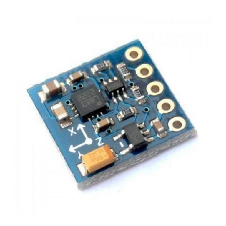 HMC5883L Compass – Accurate heading detection. -Accelerometers & Gyro Sensors -Robocraze