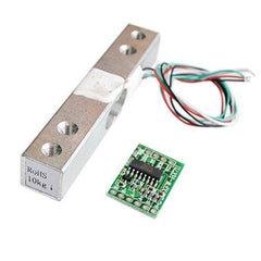 10kg Load Cell with HX711 Sensor – Compact load cell with HX711 for Arduino weight projects. -DIY Sensor Kit -Robocraze