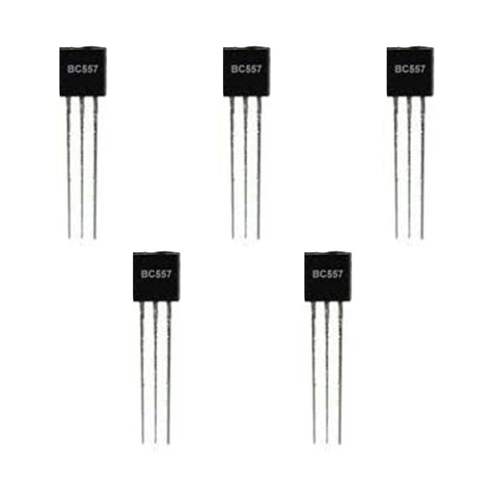 BC557 PNP Transistor - (Pack of 5)-Robocraze