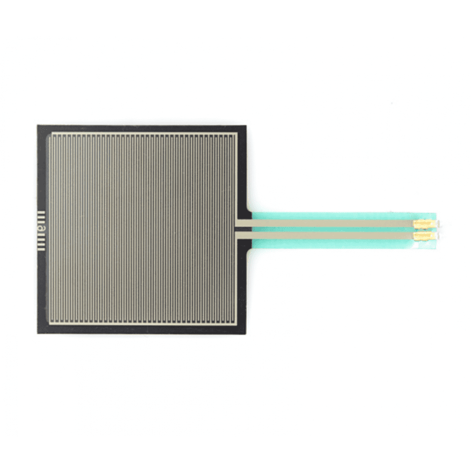 Square Force-Sensitive Resistor - Square resistor for touch input & weight detection. -Force Sensor -Robocraze