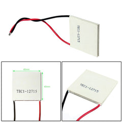 TEC1-12715 Peltier Module – High-power TEC1-12715 Peltier module for thermoelectric cooling -Robocraze