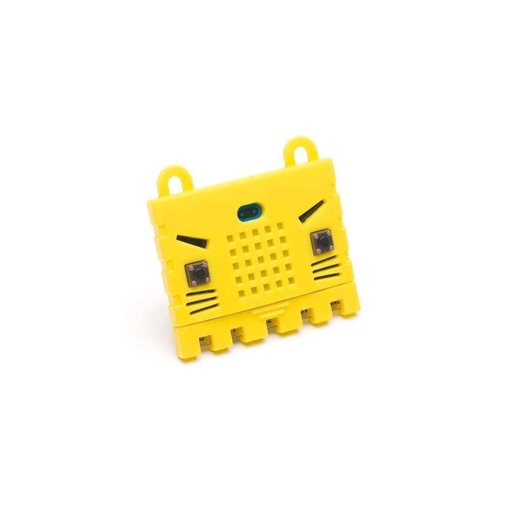 BBC Micro:Bit Silicone Soft Cover Protective Case (Yellow) for Micro:Bit V1 & V2-Robocraze