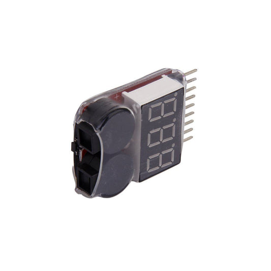 LiPo Battery Voltage Tester – Monitor LiPo battery cell voltage. -Battery Charger -Robocraze