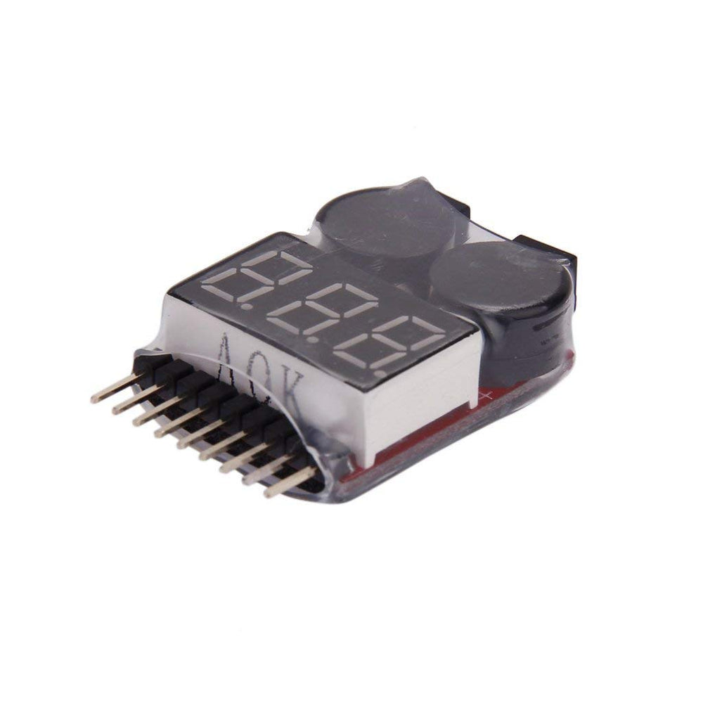 LiPo Battery Voltage Tester – Monitor LiPo battery cell voltage. -Battery Charger -Robocraze
