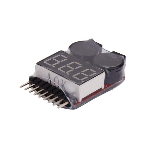 LiPo Battery Voltage Tester – Monitor LiPo battery cell voltage. -Battery Charger -Robocraze