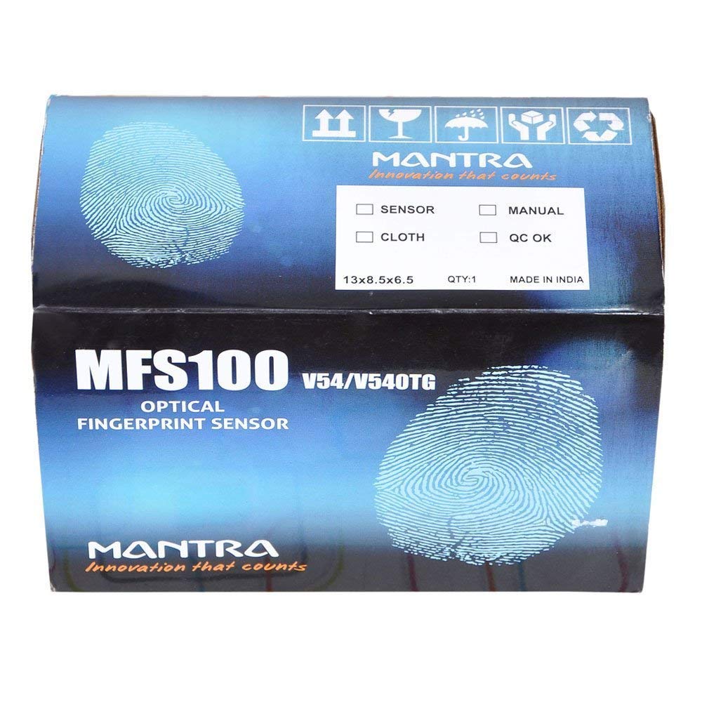 Mantra MFS-100 Biometric Finger Print C-Type Scanner-Robocraze