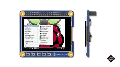 2.4inch Raspberry Pi Display Hat - 4D Systems-Robocraze