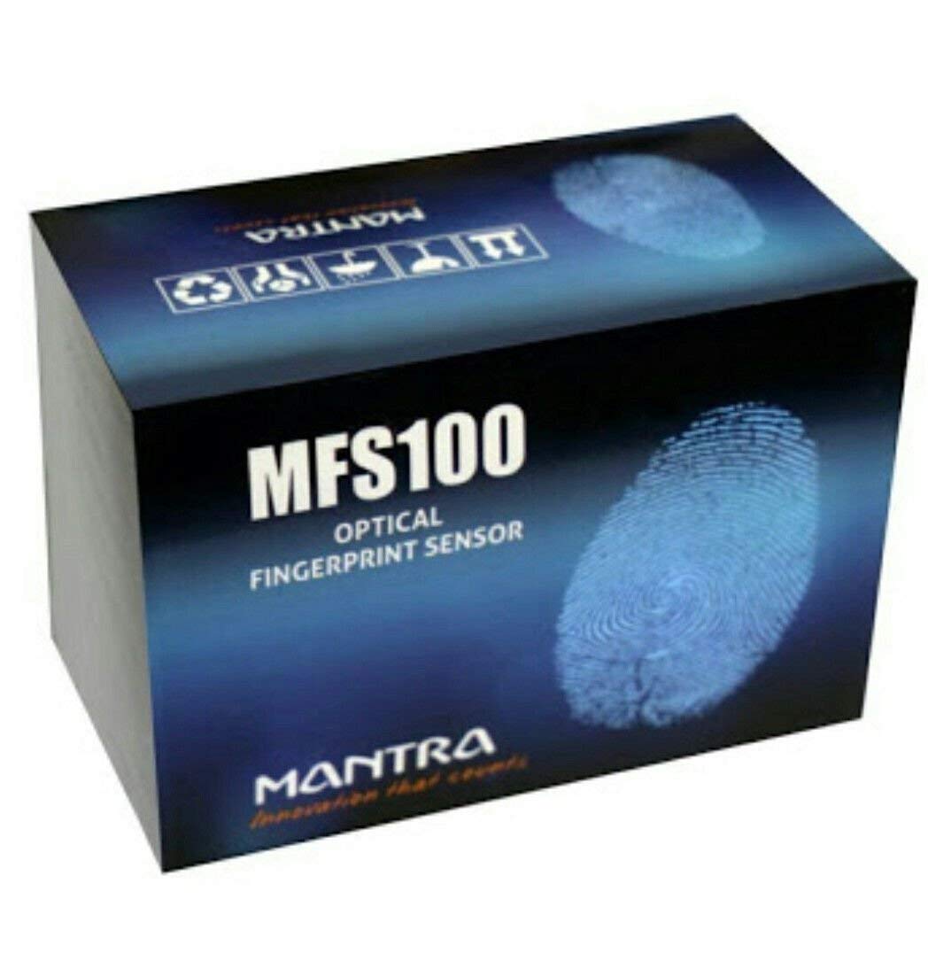 Mantra MFS-100 Biometric Finger Print C-Type Scanner-Robocraze
