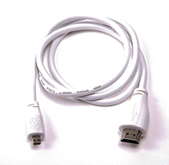 Raspberry Pi Official Micro HDMI to Standard HDMI Cable (1M) – Premium HDMI cable -Robocraze