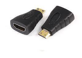 HDMI to Mini HDMI Adapter – Small connector Raspberry Pi for Mini HDMI ports. -Robocraze