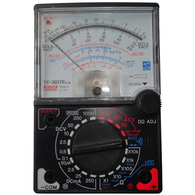 YX-3600TREB Analog Multimeter – Reliable analog meter for voltage & resistance.-Analog Multimeter -Robocraze