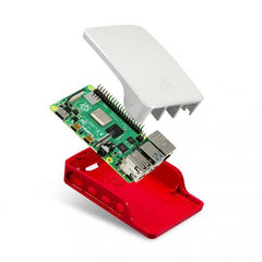 Raspberry Pi 4B Official Case – Authentic Official Raspberry Pi Case for Pi 4B. -Robocraze