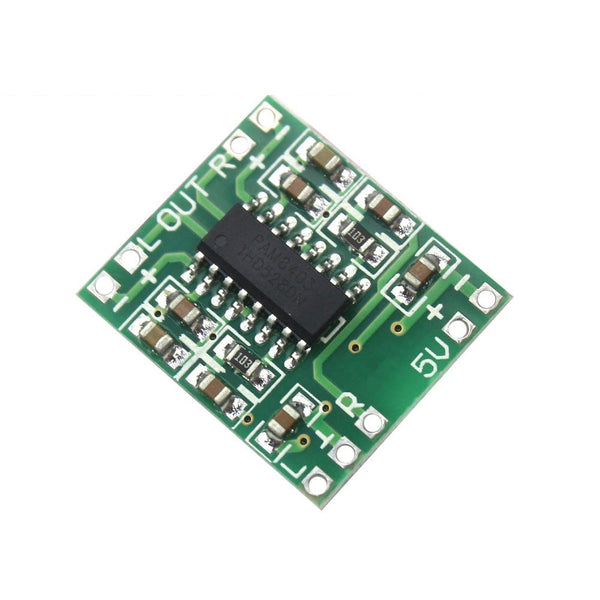 PAM8403 Digital Power Amplifier – Mini PAM8403 amplifier for efficient audio amplification. -Amplifier Board -Robocraze