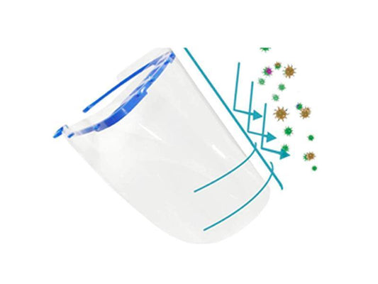 Flexible Face Shield Mask - Transparent & Lightweight Full-Face Protection - Face Shield -Robocraze