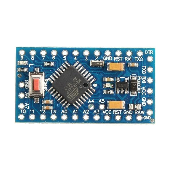 Arduino Pro Mini 3.3V 8M – Ultra-compact compatible Arduino Board with ATmega328P for low-power applications. -Robocraze