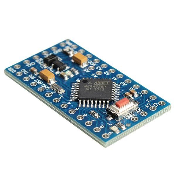 Arduino Pro Mini 3.3V 8M – Ultra-compact compatible Arduino Board with ATmega328P for low-power applications. -Robocraze