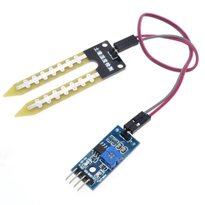 Soil Moisture Sensor Module - Measures soil moisture for smart gardening. -Soil Moisture Sensor -Robocraze