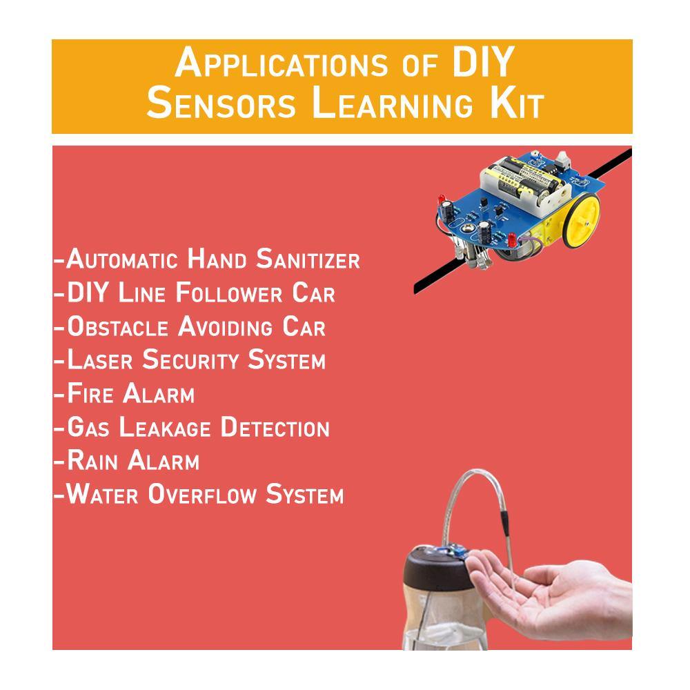 24 in 1 Sensors DIY Learning Kit – Arduino sensor kit with 24 modules for electronics & IoT. -DIY Sensor Kit -Robocraze