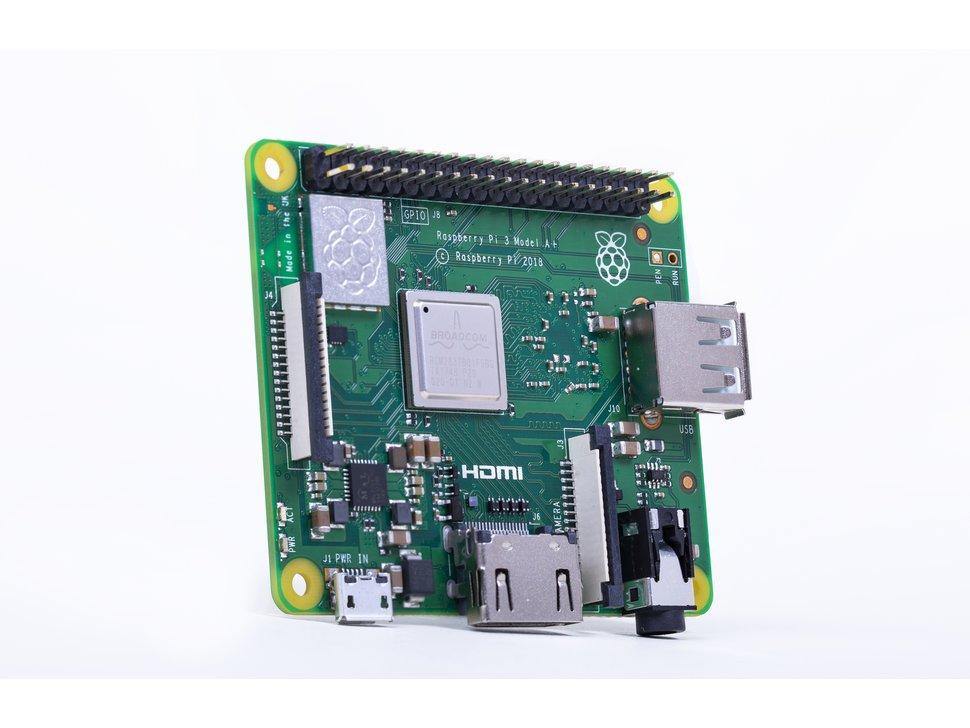 Raspberry Pi 3 Model A+ – Compact and efficient Raspberry Pi Board with built-in wireless connectivity. -Robocraze