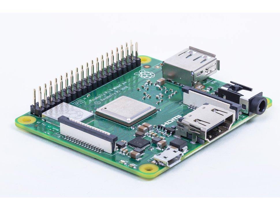 Raspberry Pi 3 Model A+ – Compact and efficient Raspberry Pi Board with built-in wireless connectivity. -Robocraze