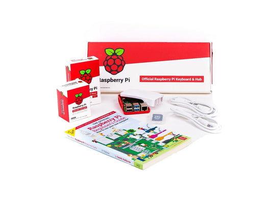 Raspberry Pi 4 Desktop Kit – Powerful Official Raspberry Pi kit for seamless computing & development. -Robocraze