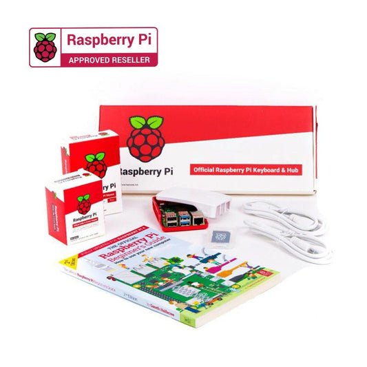 Raspberry Pi 4 Desktop Kit – Powerful Official Raspberry Pi kit for seamless computing & development. -Robocraze